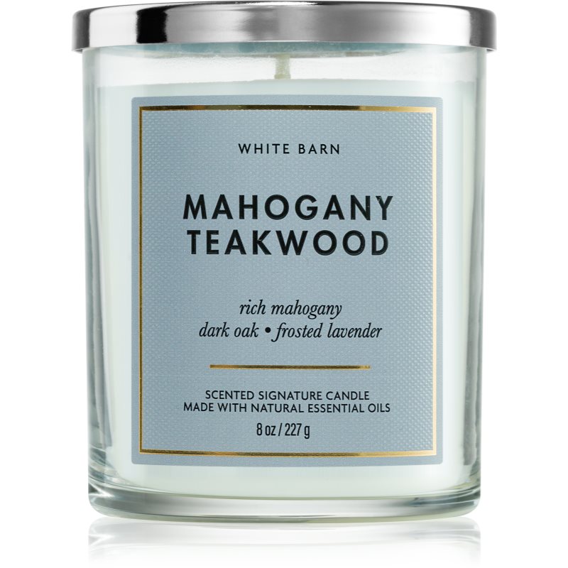 Bath & Body Works Mahogany Teakwood świeczka zapachowa 227 g
