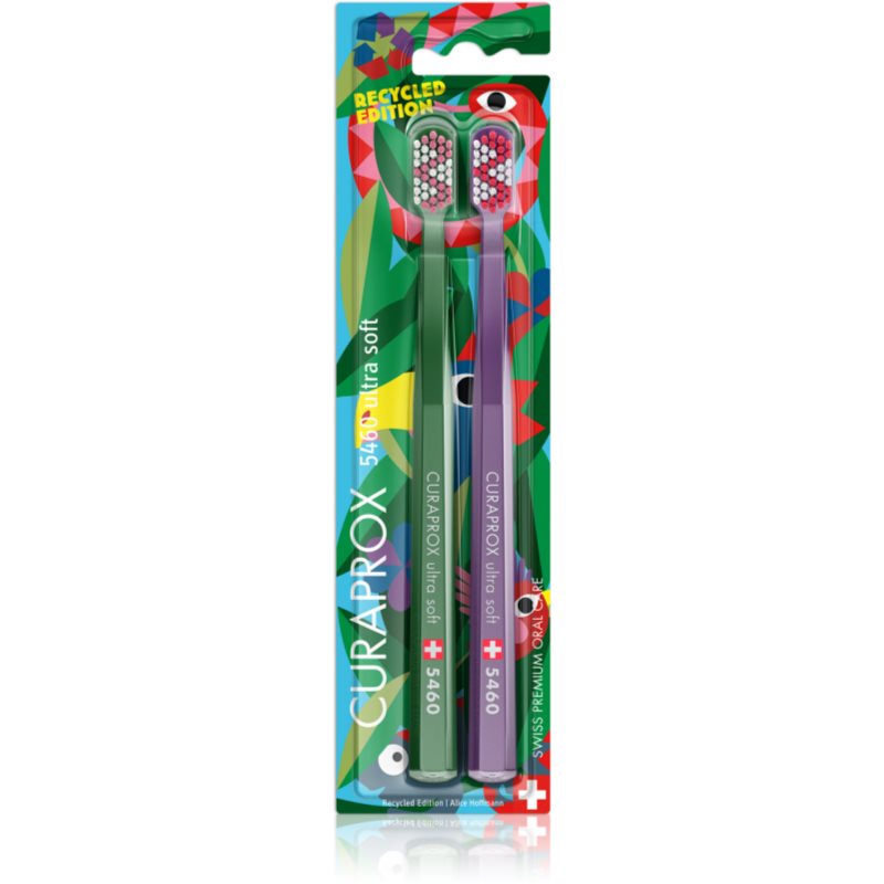 Curaprox 5460 Ultra Soft szczoteczki do zębów dwupak Recycled Edition