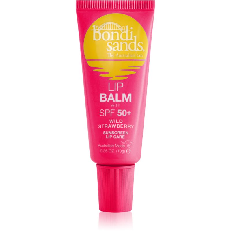 Lip Balm Bondi Sands Bondi Sands Wild Strawberry with SPF 50+ | Nourishing Formula Locks in Moisture + Provides UVA+UVB Protection, Enriched with Shea Butter, Jojoba Oil, and Vitamin E, Vegan + Cruelty Free | 10g