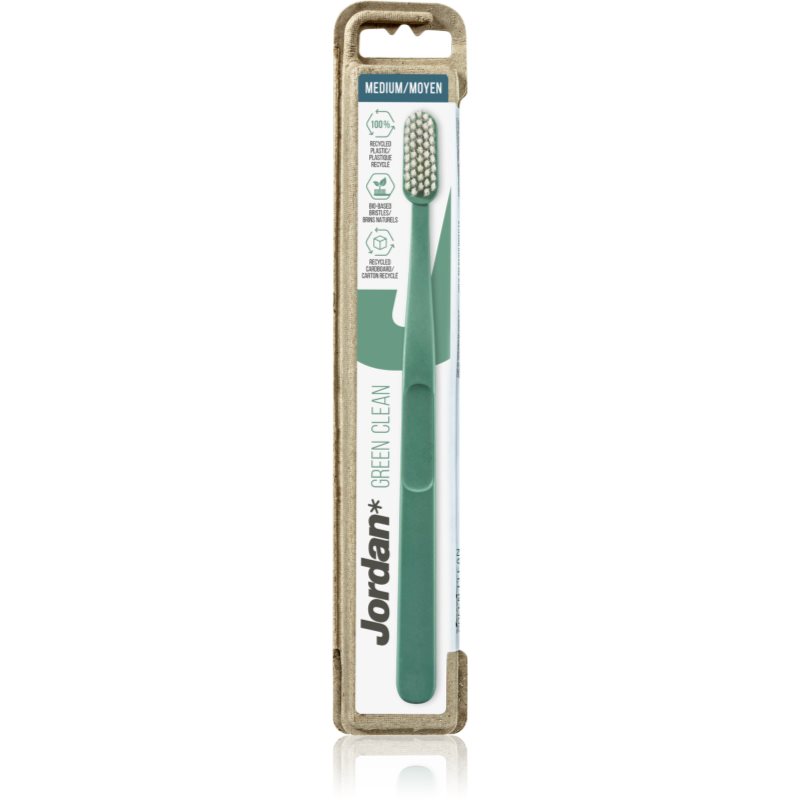 Jordan Green Clean Medium szczoteczka do zębów średnia 1 sztuka