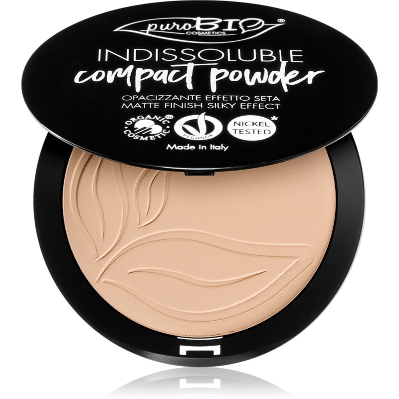 PUROBIO COSMETICS PUDER KOMPAKTOWY 02