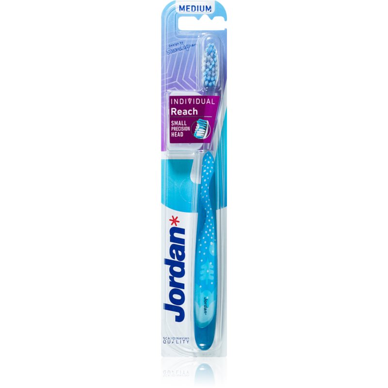 CEDERROTH JORDAN INDIVIDUAL REACH MEDIUM Szczoteczka do mycia zębów 1 szt 9059754