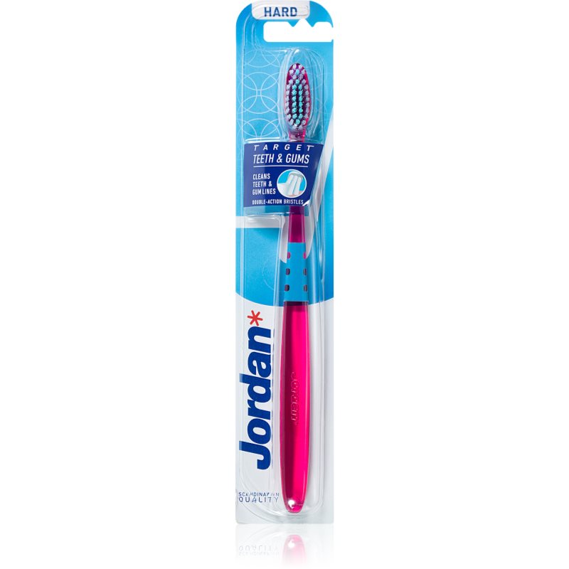 Szczoteczka do zębów jordan target teeth & gums twarda 1 szt