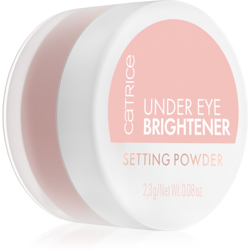 Catrice Under Eye Brightener Setting Powder sypki puder pod oczy 010 Light Rose 2,3g