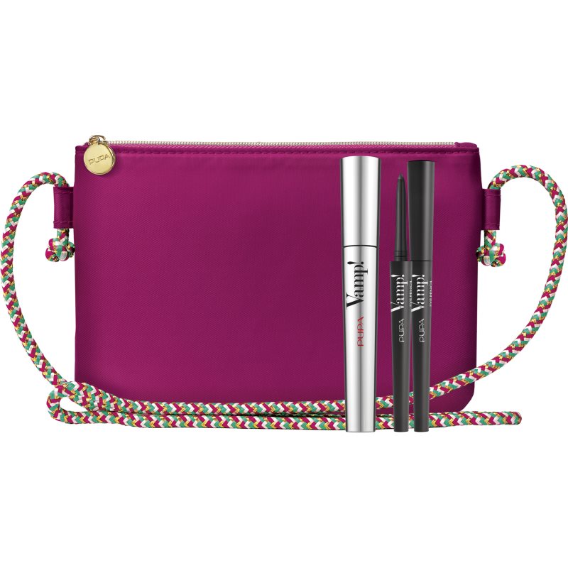 PUPA Milano Zestaw Vamp! Mascara + Vamp! Kredka do oczu