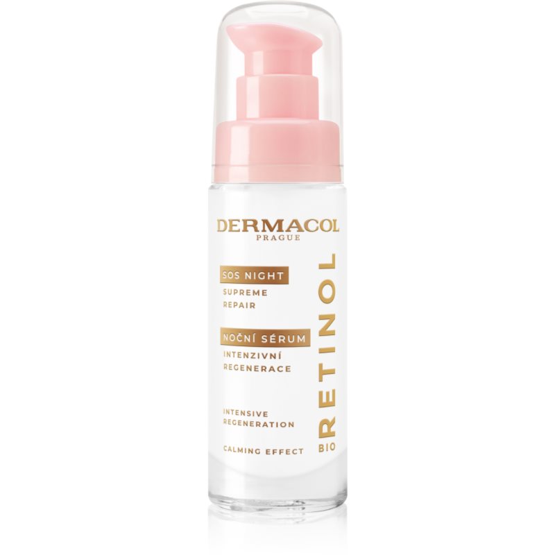 Dermacol Bio Retinol SOS Night Supreme Repair Serum Serum do twarzy 30 ml