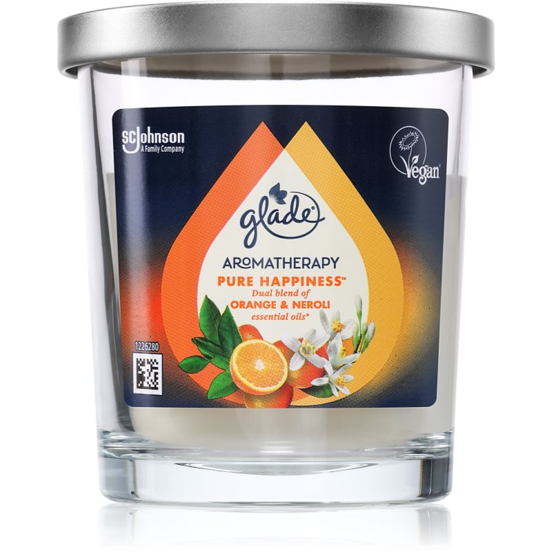 GLADE Aromatherapy Pure Happiness świeczka zapachowa 170 g