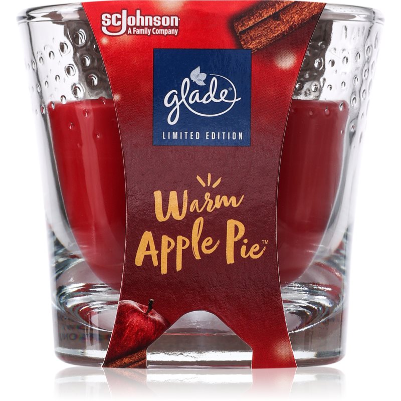 GLADE Warm Apple Pie świeczka zapachowa 112 g
