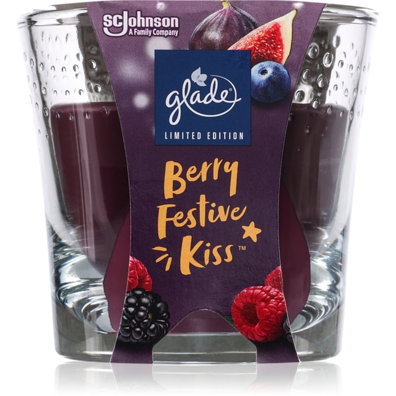 GLADE Berry Festive Kiss świeczka zapachowa 112 g