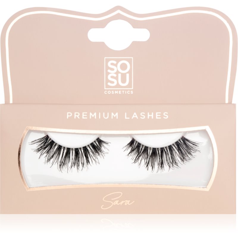 Sosu PREMIUM LASHES - Sztuczne rzęsy na pasku - SARA SOSSP1NA-01