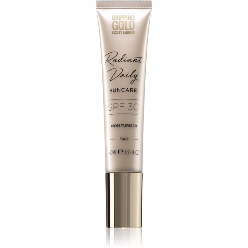 Dripping Gold Luxury Tanning Daily Moisturiser krem nawilżający do twarzy SPF 30 40 ml