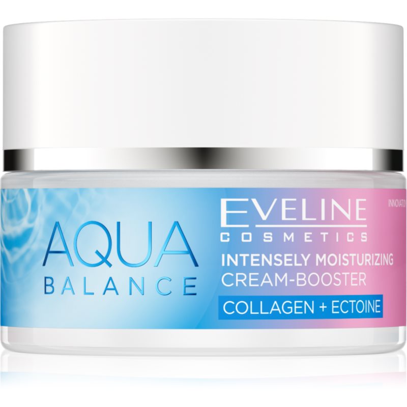 Eveline Cosmetics Aqua Balance Collagen + Ectoine krem intensywnie nawilżający z efektem rozjaśniającym 50 ml