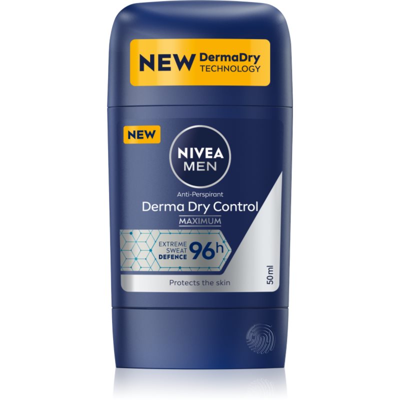 Nivea Men Derma Dry Control antyperspirant w sztyfcie 50ml