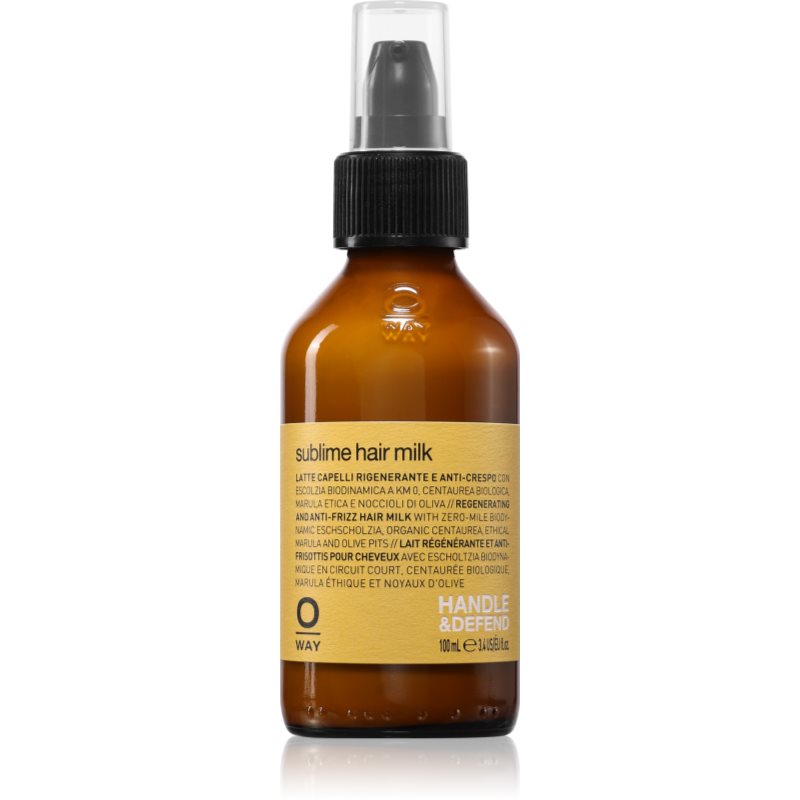 OWay Styling & Finish, mleczko zapobiegające puszeniu się włosów, 100ml