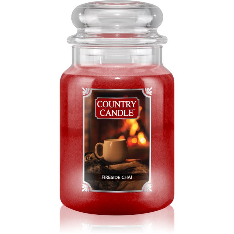 Country Candle Fireside Chai świeczka zapachowa 680 g