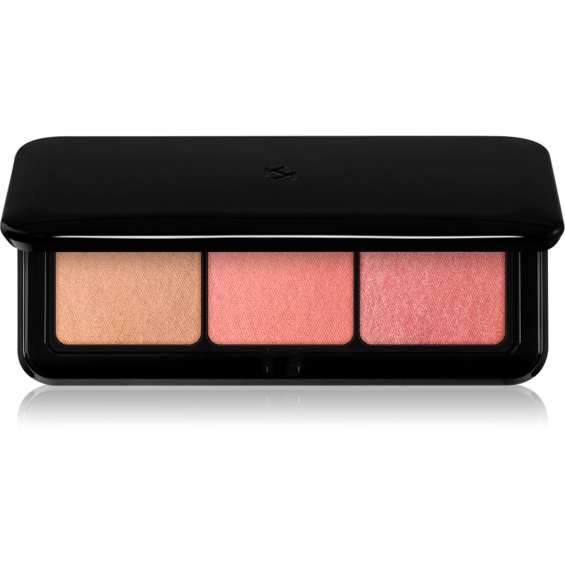 KIKO MIlano Multi Finish Trio Blush & Bronzer Palette 01 Coral