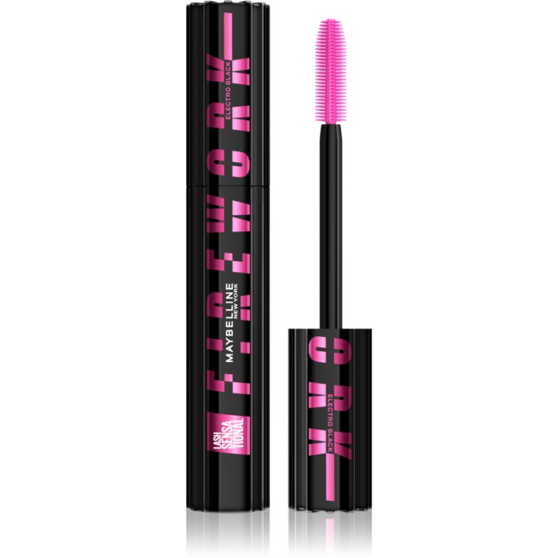 Maybelline New York Lash Sensational Firework Tusz do rzęs, Electro Black