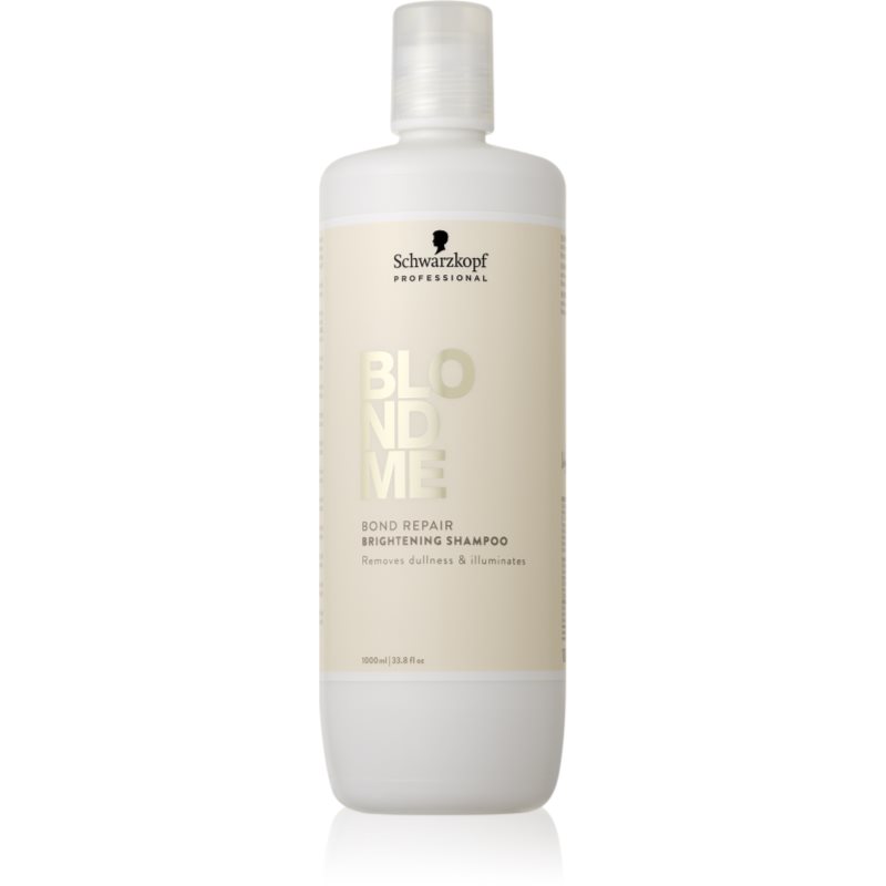 Schwarzkopf Professional Blondme Bond Repair Brightening Shampoo szampon rozświetlający do włosów blond 1000 ml