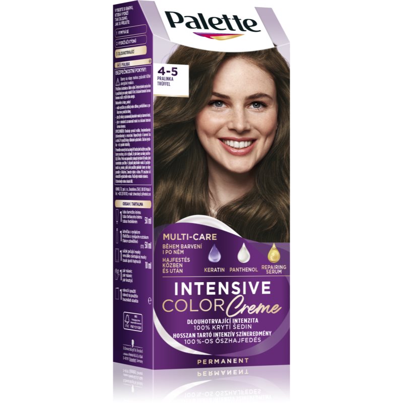 Schwarzkopf Palette Intensive Color Creme trwała farba do włosów odcień 4-5 G3 Truffles 1 szt.