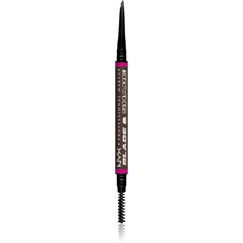 NYX Blade & Shade Kredka do brwi, Ash Brown