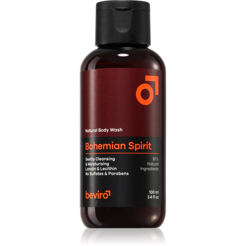 Beviro Body, Natural Body Wash Bohemian Spirit, żel do mycia, 100ml