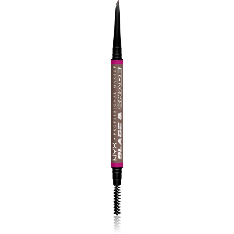 NYX Blade & Shade Kredka do brwi, Cool Ash Brown