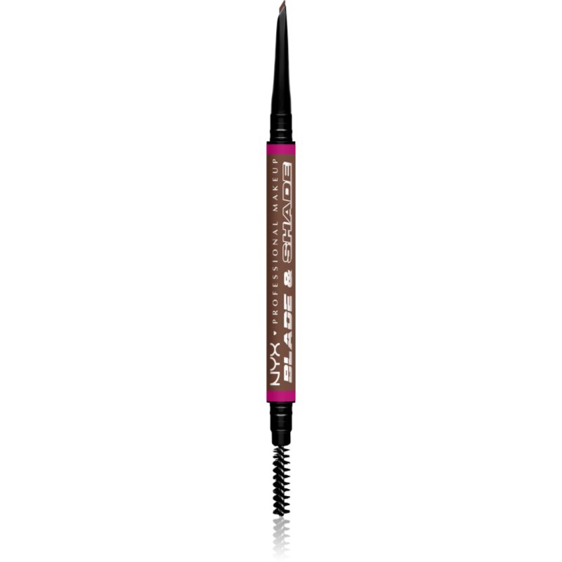 NYX Blade & Shade Kredka do brwi, Chocolate