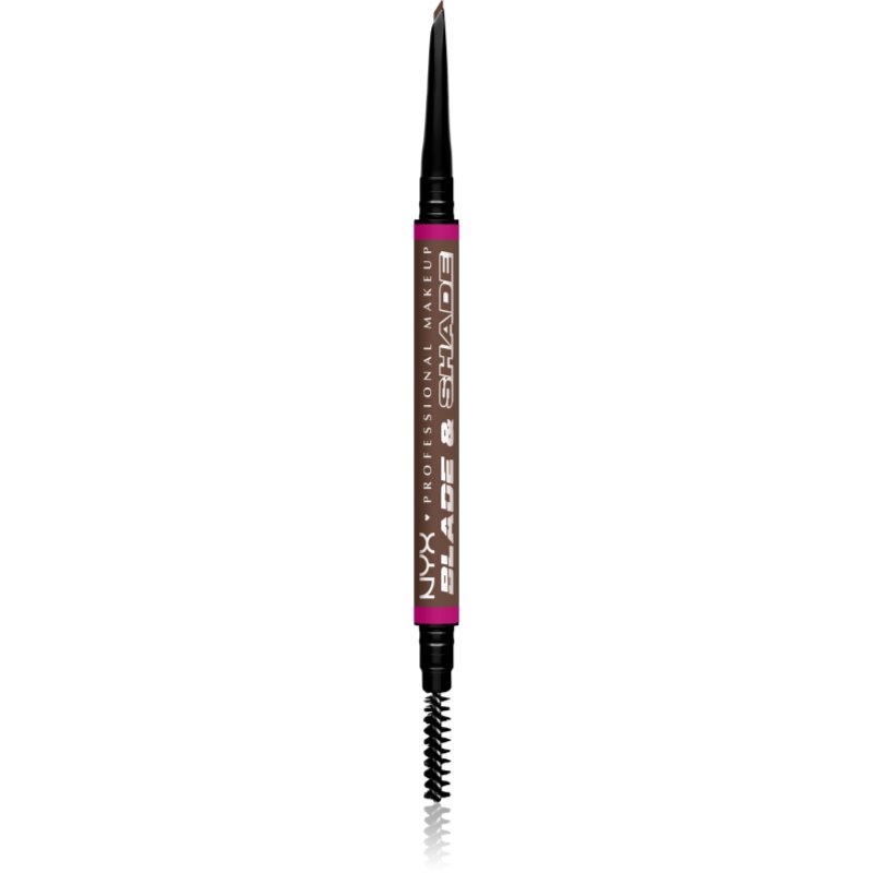 NYX Blade & Shade Kredka do brwi, Brunette