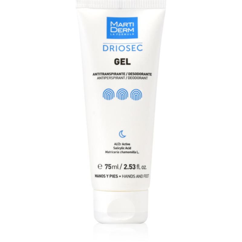 Martiderm driosec antyperspirant marti skóry rąk nóżki żel 75 ML 8437000435075