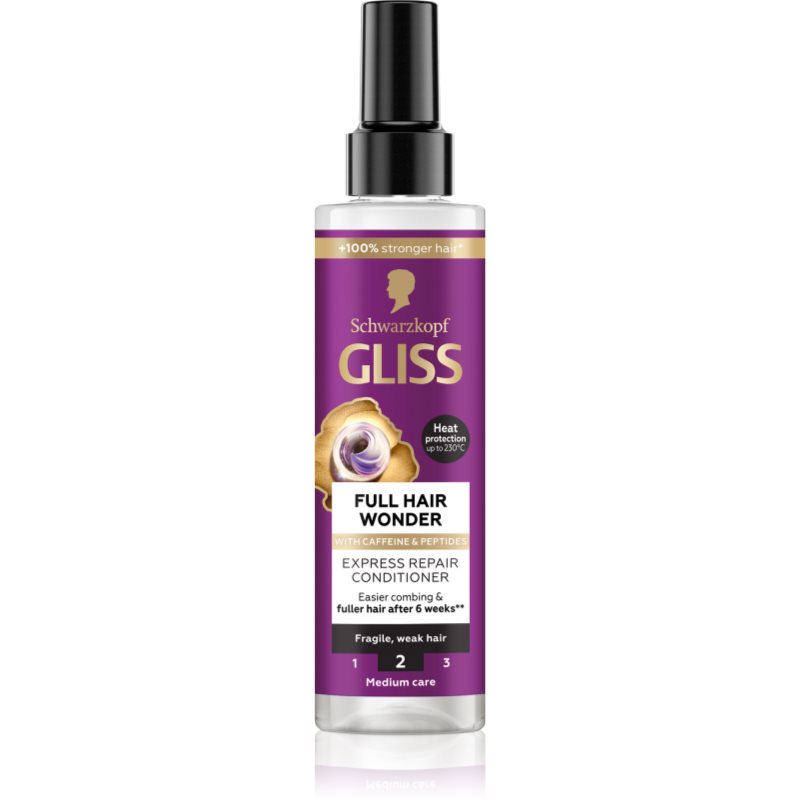 Gliss Full Hair Wonder Ekspresowa Odżywka do włosów
