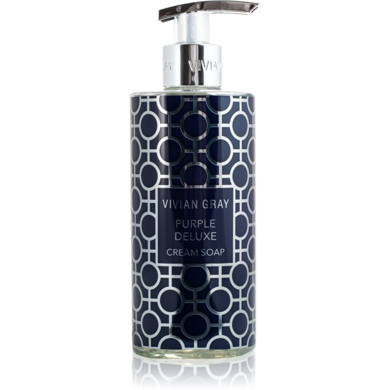 Vivian Gray Purple Deluxe Jasmine & Patchouli luksusowe mydło w płynie do rąk perfumowany 400 ml