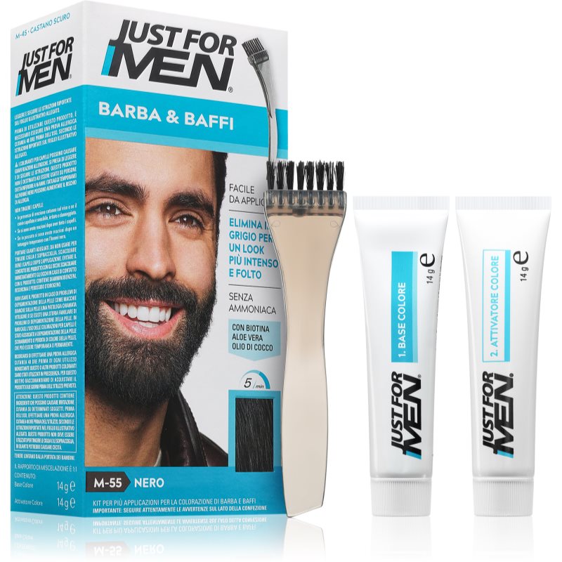 Just For Men Odsiwiacz Do Brody Czerń M55