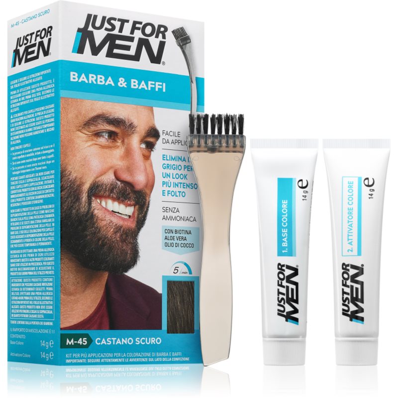Just Farba do brody i wąsów for Men ciemn brąz M45