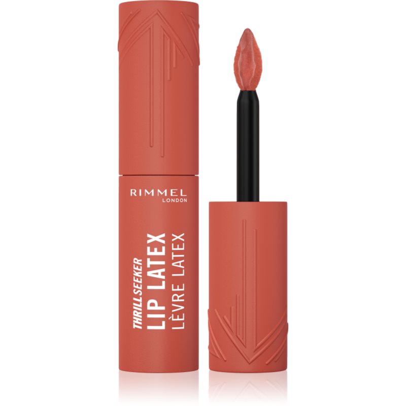 Rimmel Thrill Seeker Lip Latex płynna pomadka do ust 200 So Peachy 6ml