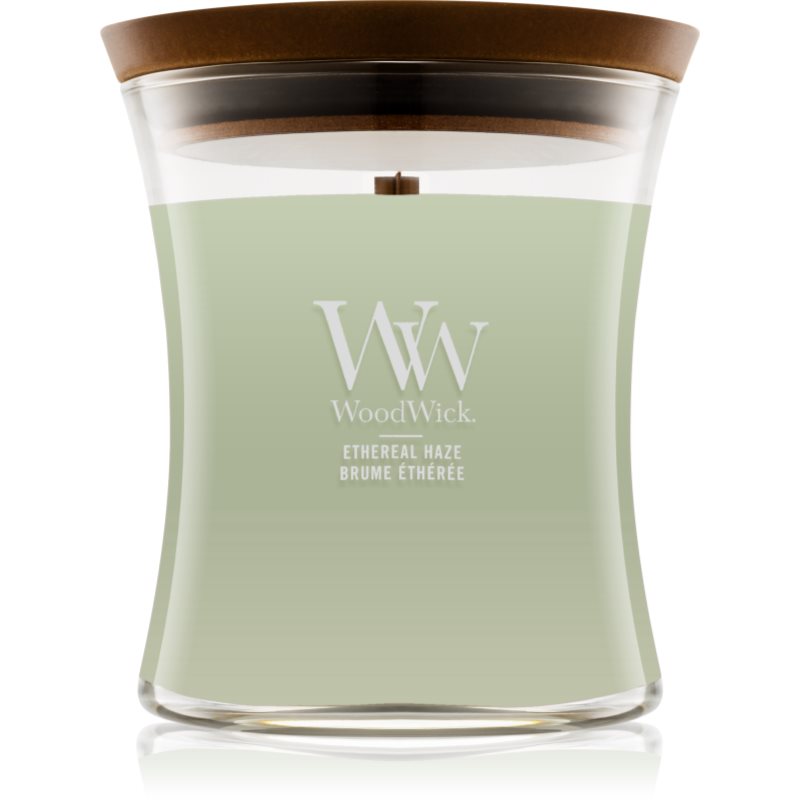 Woodwick Ethereal Haze świeczka zapachowa z drewnianym knotem 275 g