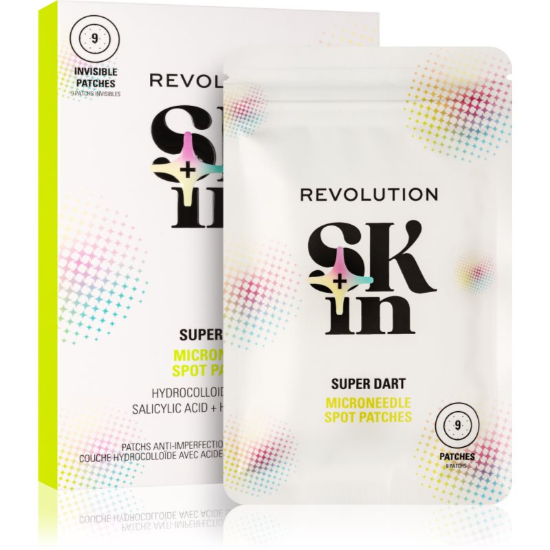 Revolution Skincare Super Dart Microneedle Spot Patches plastry dla skóry problematycznej 9 szt.
