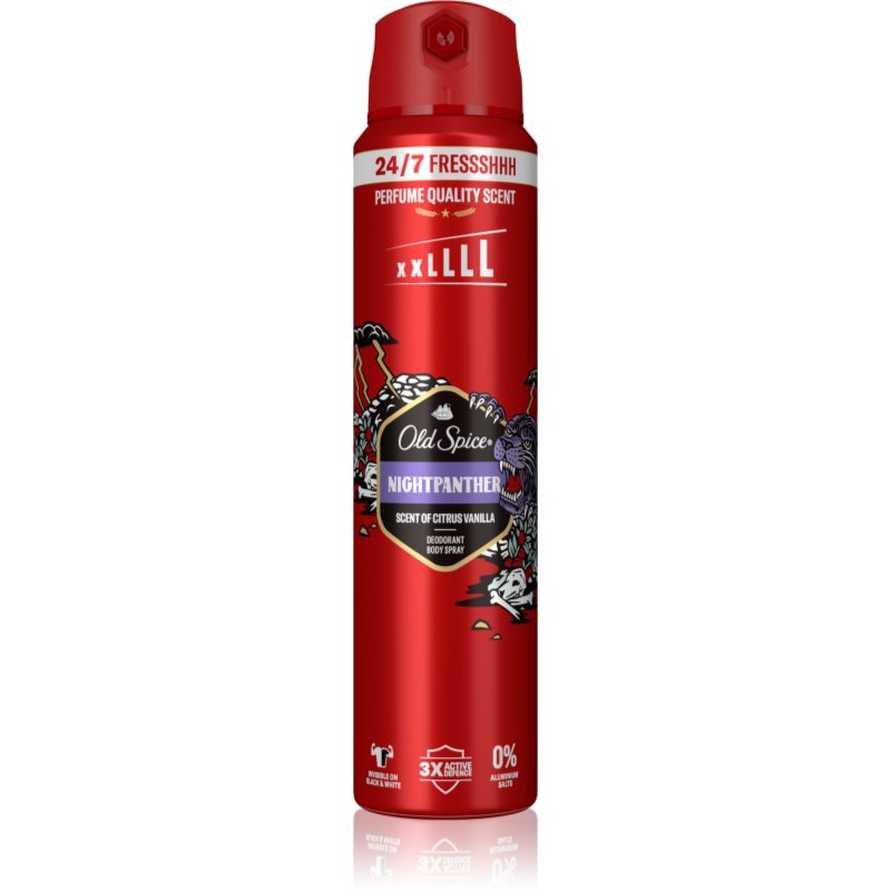 Old Spice Nightpanther dezodorant i spray do ciała dla mężczyzn 250 ml