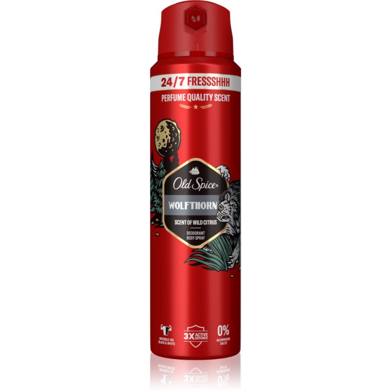 Old Spice Wolfthorn dezodorant w sprayu dla mężczyzn 200 ml