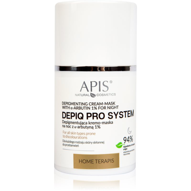 Apis, Depiq Pro System, Depigmentująca Krem-Maska Na Noc Na Przebarwienia, 50ml