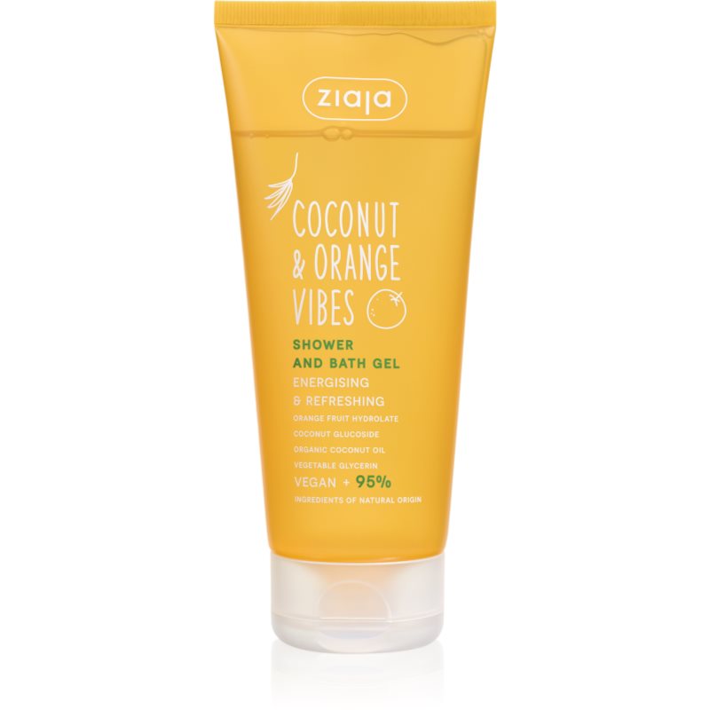 Ziaja Coconut & Orange Vibes żel do kąpieli i pod prysznic 200 ml