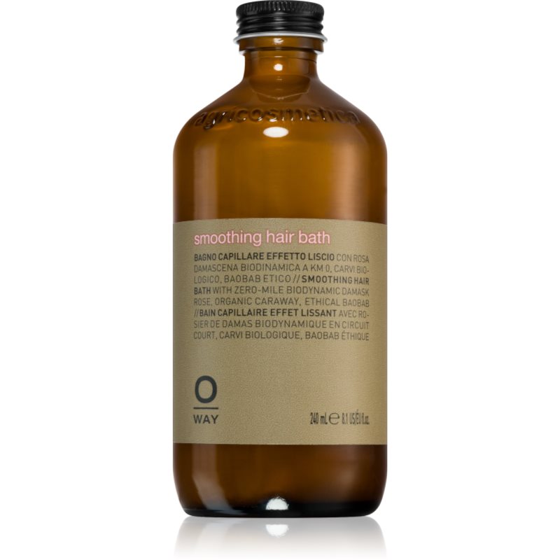 OWAY SMOOTH+ WYGŁADZAJĄCA KĄPIEL DO WŁOSÓW NIEZDYSCYPLINOWANYCH 240ML