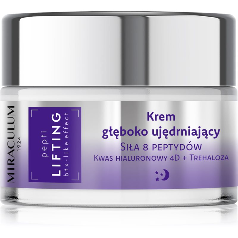 Miraculum Pepti Lifting, krem głęboko ujędrniający na noc, 50 ml