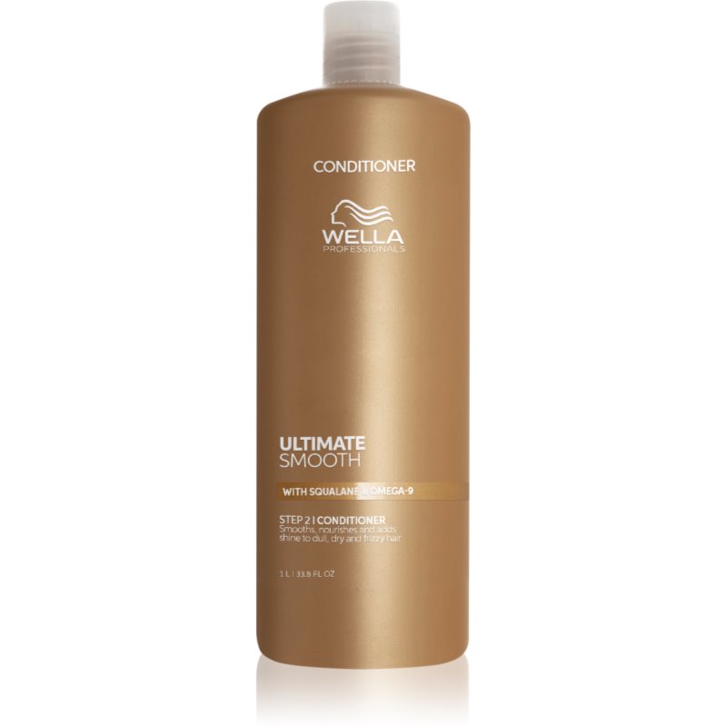 Wella Ultimate Smooth, odżywka do włosów suchych i puszących, 1000ml