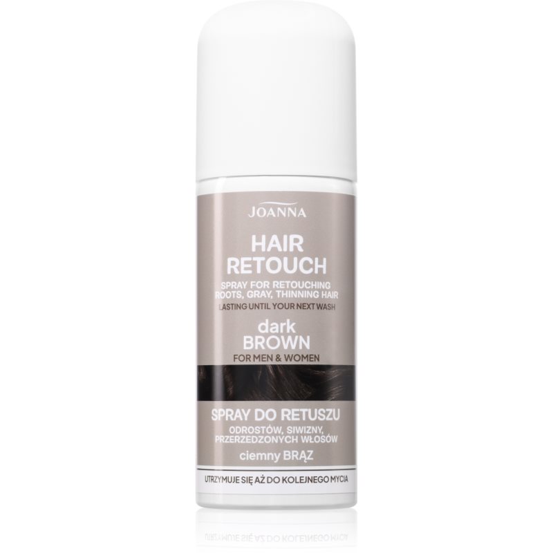 Joanna Hair Retouch spray do retuszu Ciemny Brąz 75ml