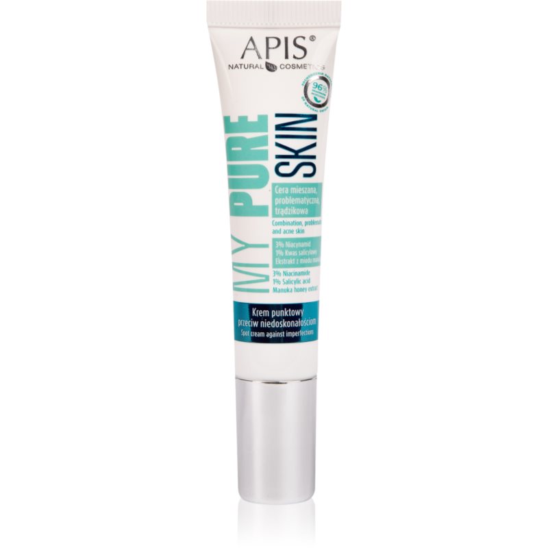 Apis My Pure Skin Krem Punktowy Przeciw Niedoskonałościom / 15 Ml