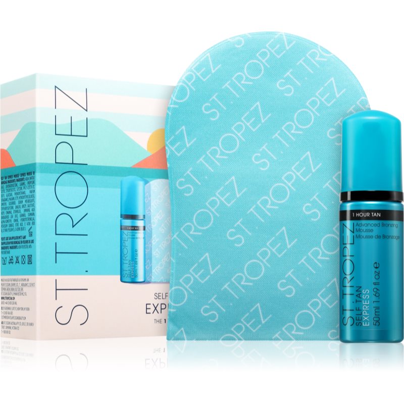 Opinie o ST.TROPEZ Self Tan Kit Express Pianka Opalajaca 50ml + Rękawica