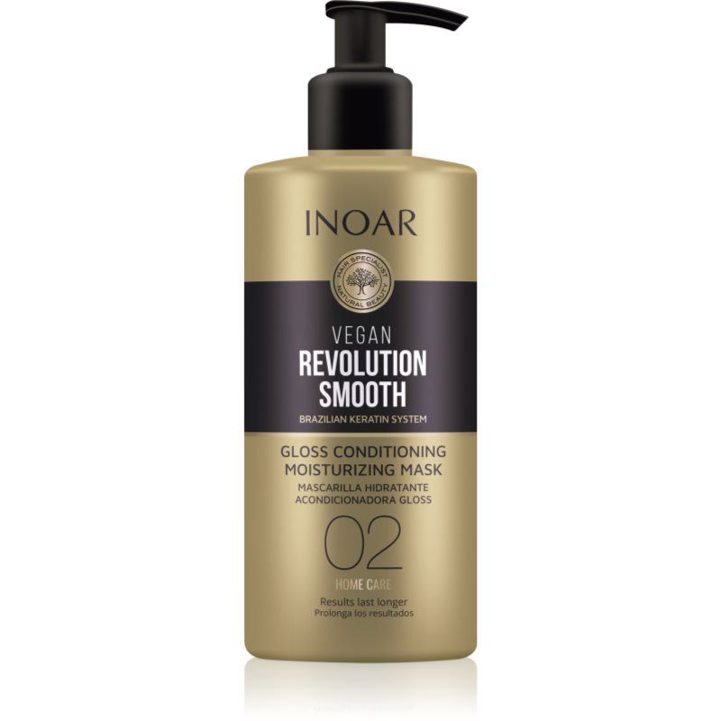 INOAR Revolution Smooth, odżywka Gloss Mask, 350ml