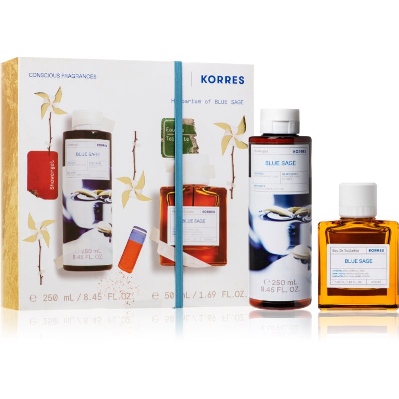 Korres Blue Sage zestaw upominkowy dla kobiet perfumowany