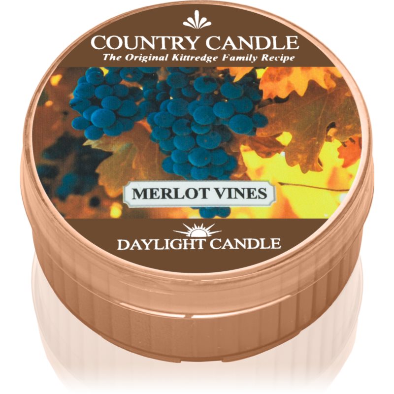 Country Candle Merlot Vines świeczka typu tealight 42 g