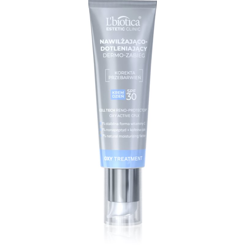 LBiotica Estetic Clinic Oxy Treatment Nawilżająco-dotleniający dermo-zabieg Krem na dzień SPF30 35ml